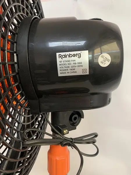 Хит продаж! Напольный электрический вентилятор Rainberg