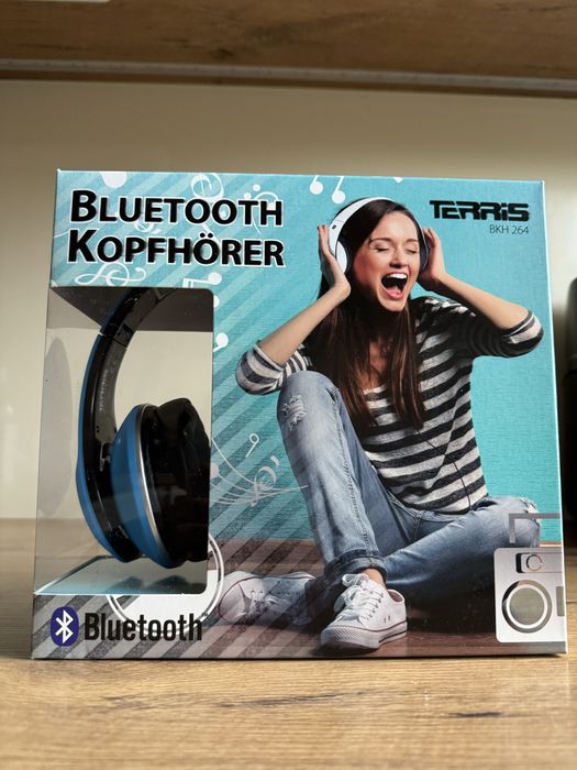 Słuchawki nauszne bezprzewodowe Terris bkh264