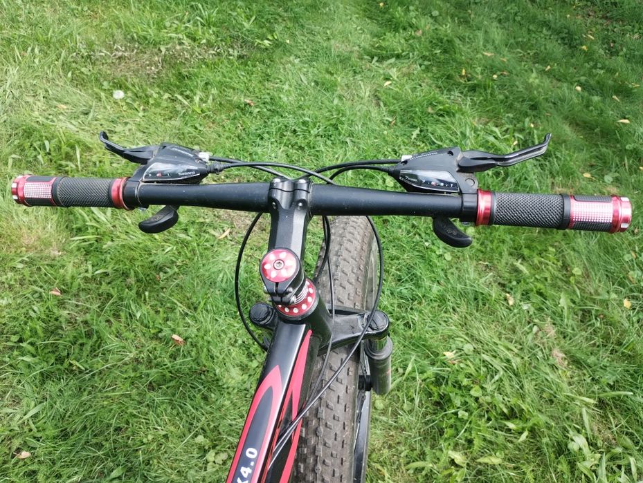Rower fatbike XSD Shimano amortyzatory koło 26x4.0