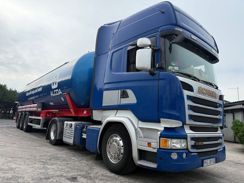 Scania R450 Topline  Scania R450 Topline kompresor wydmuchu MHS 1000