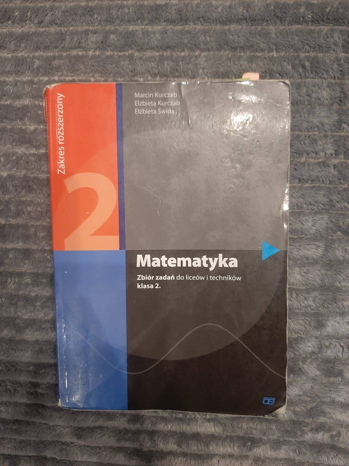 Podręcznik i zbiór matematyka rozszerzona Kurczab kl.2 lic po gim