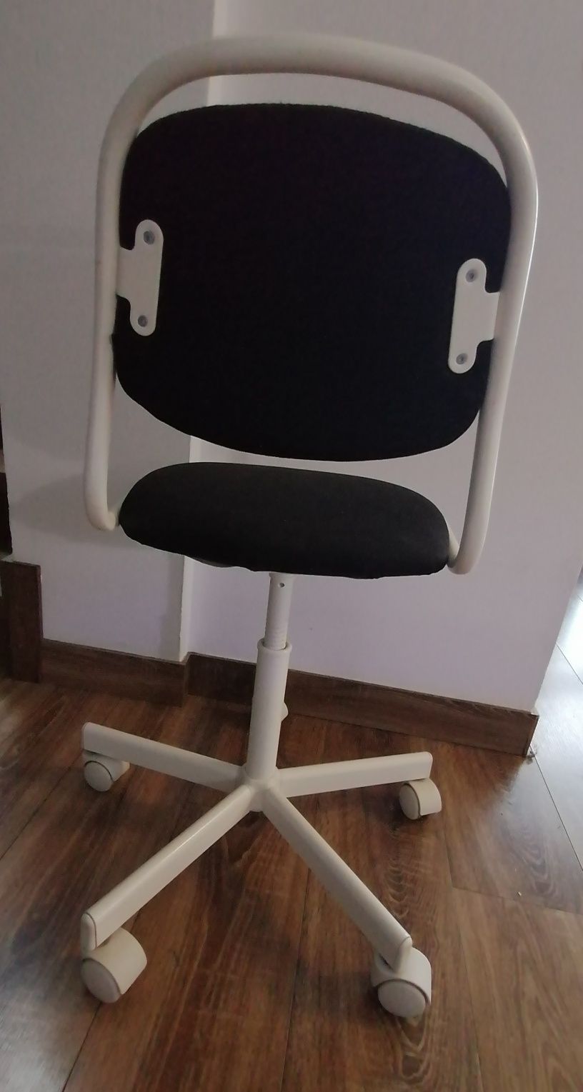 Krzesło biurowe dzieciece biel/grafit  IKEA