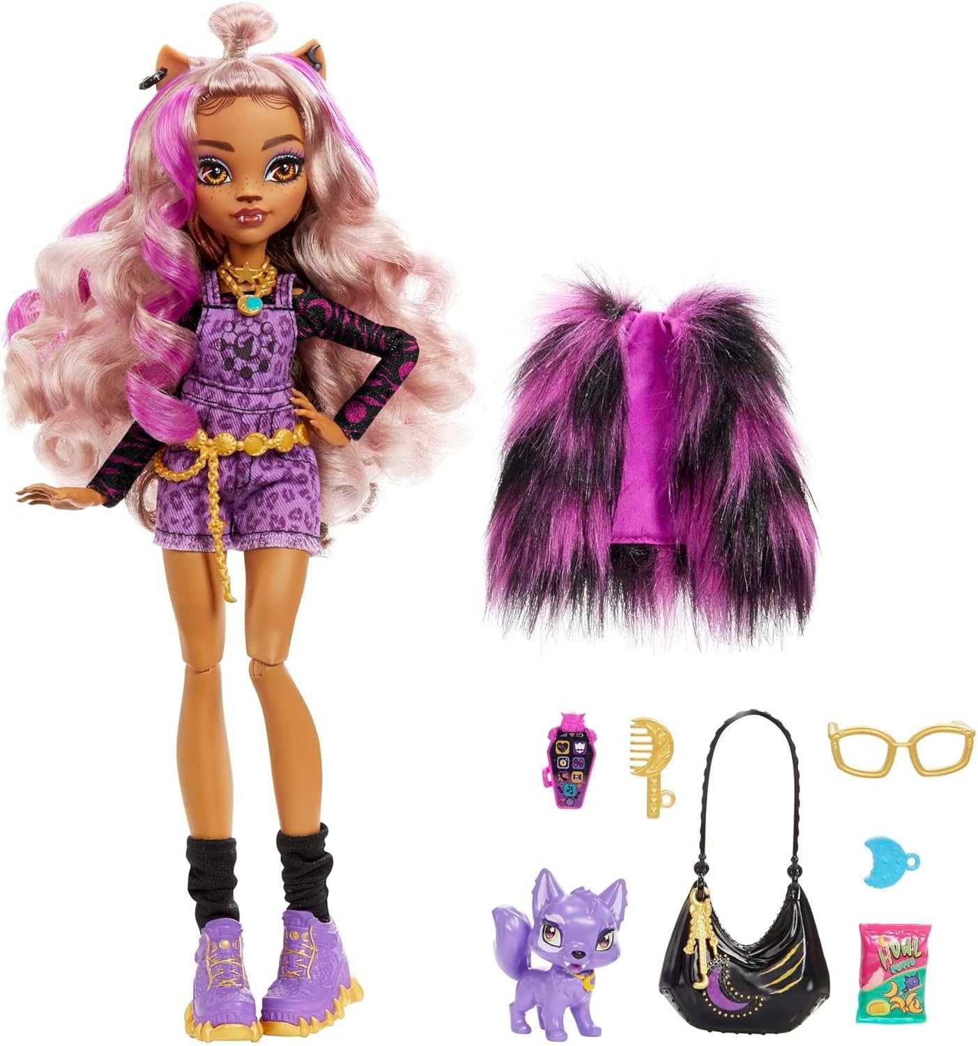 Лялька Monster High Clawdeen Wolf Fashion