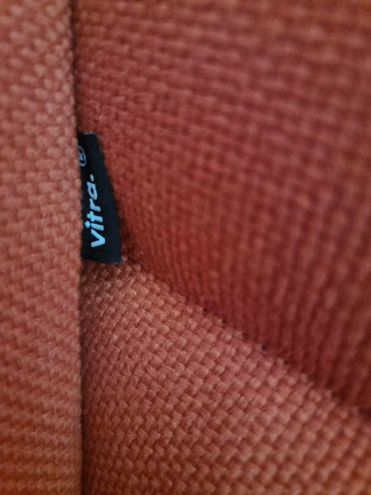 Kanapa sofa 2 osobowa VITRA model Alcove pomarańczowa