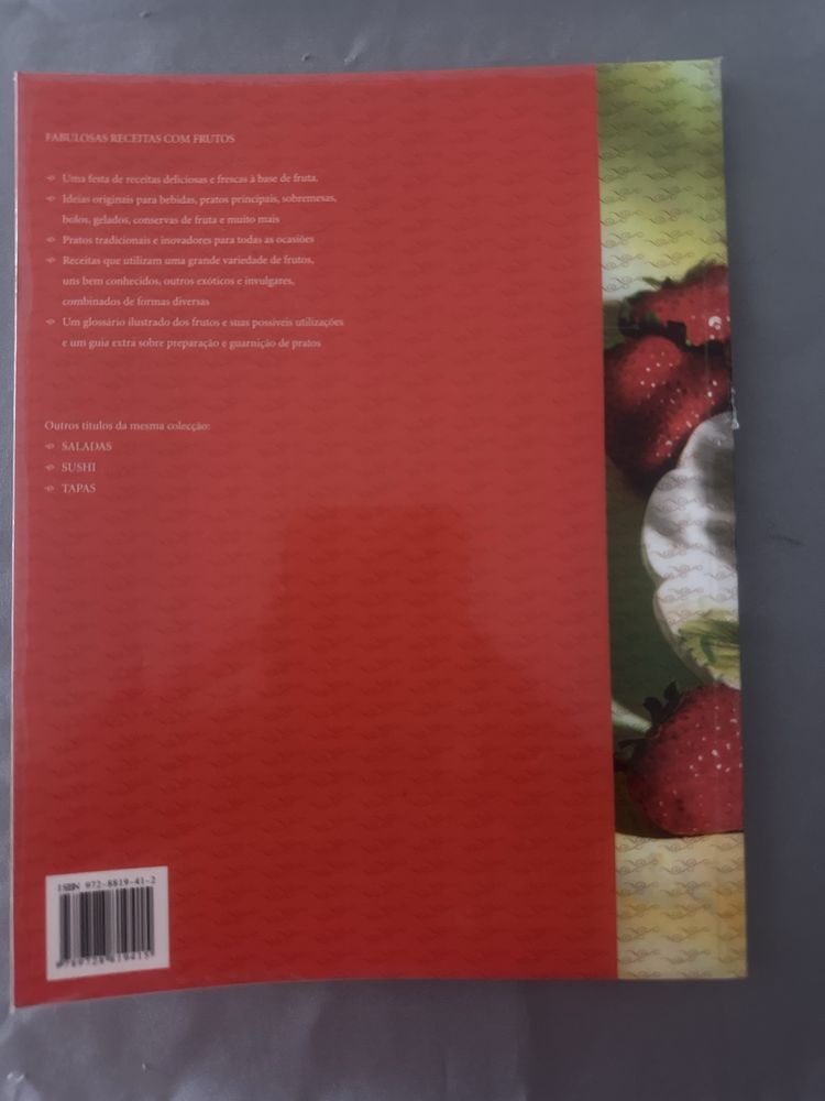 Livro Tentacao Culinaria - Frutas