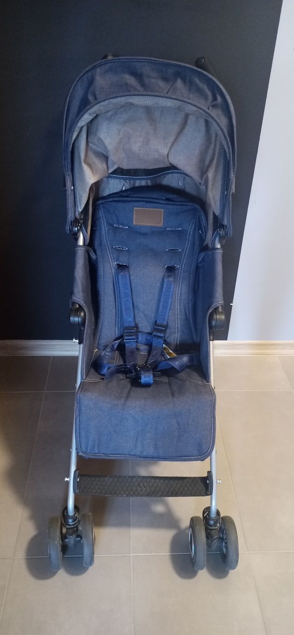 Maclaren Quest Sport Denim Indigo Spacerowy