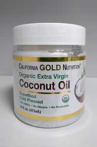 Кокосовое масло нерафинированное California Gold Nutrition, 473 мл