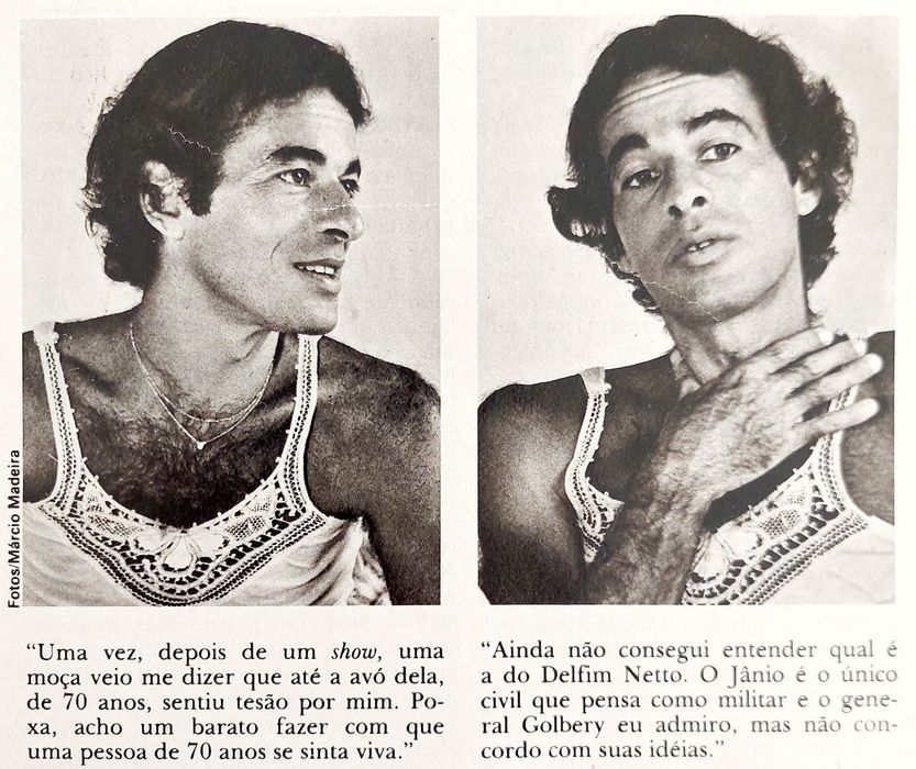 Ney MATOGROSSO Playboy 1981