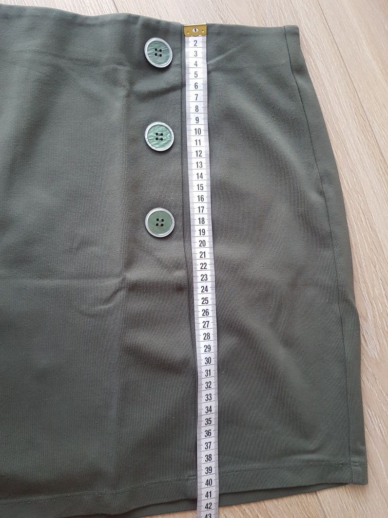 Nowa Spódniczka mini Reserved spódnica krótka elegancka z guzikami oli