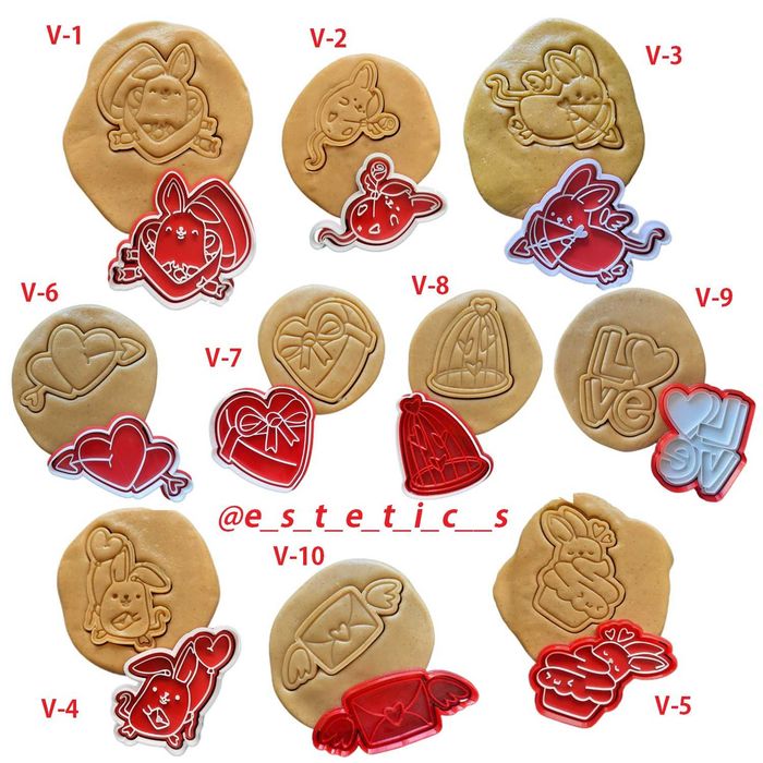 Формочки Для Печива на день Святого Валентина Формочки Для Печенья