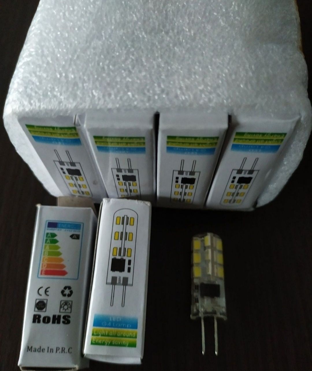 Okazja!!! Żarówki LED G4 220/230V x5 sztuk barwa światła biała zimna