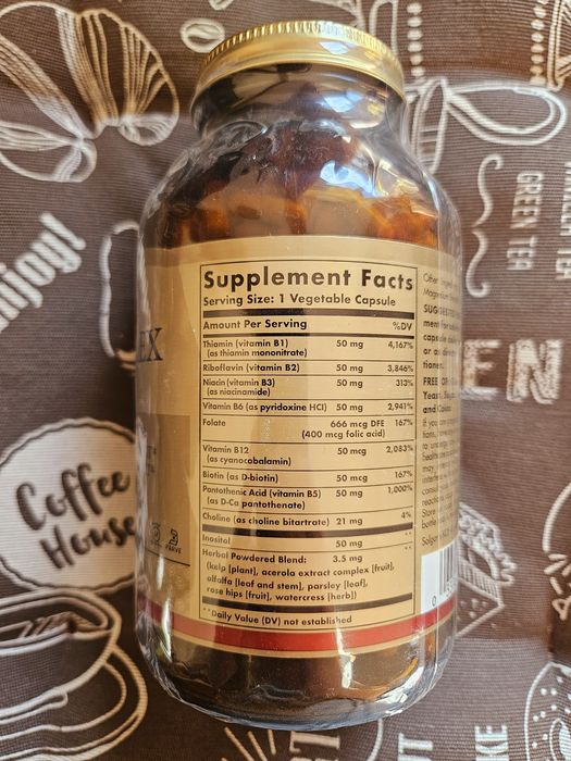 Solgar B-Complex 50 Солгар B-50 Complex вітаміни витамины В-50 100 250