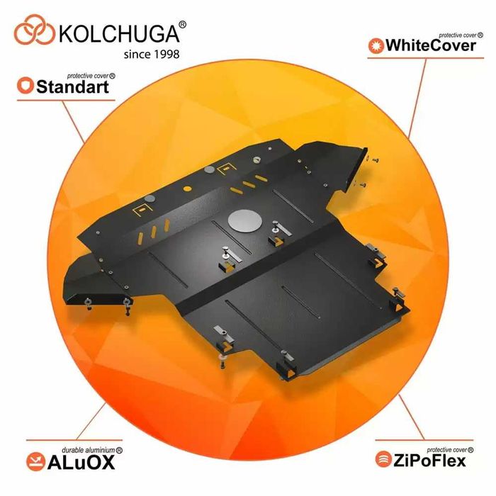 Захист двигуна WV T6 Тигуан Туран Туарег Шаран  Пассат 5 6 7 8 9 Поло