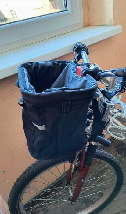 transporter psa kota na rower kosz rowerowy duży pojemny