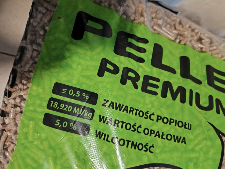 PELLET DRZEWNY Sosnowo, bukowy A1  6 mm  PRODUCENT