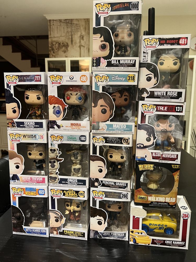 Funko pops coleção