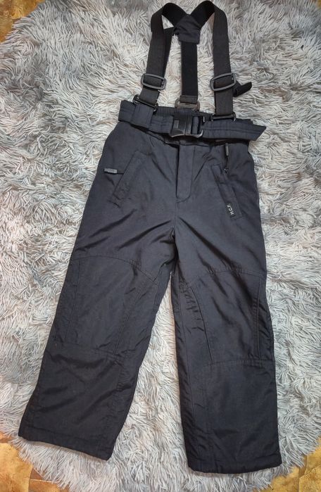 Зимові лижні штани 116 р, полукомбінезон полукомбинезон лыжные штаны