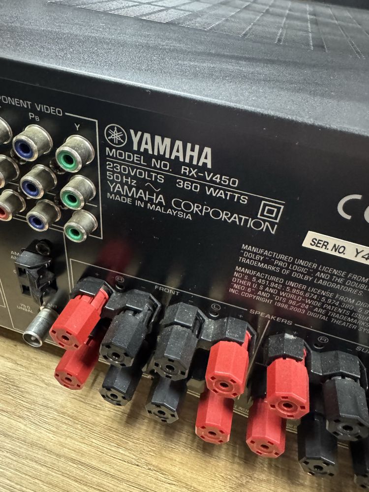 Підсилювач Уселитель Yamaha RX-V450