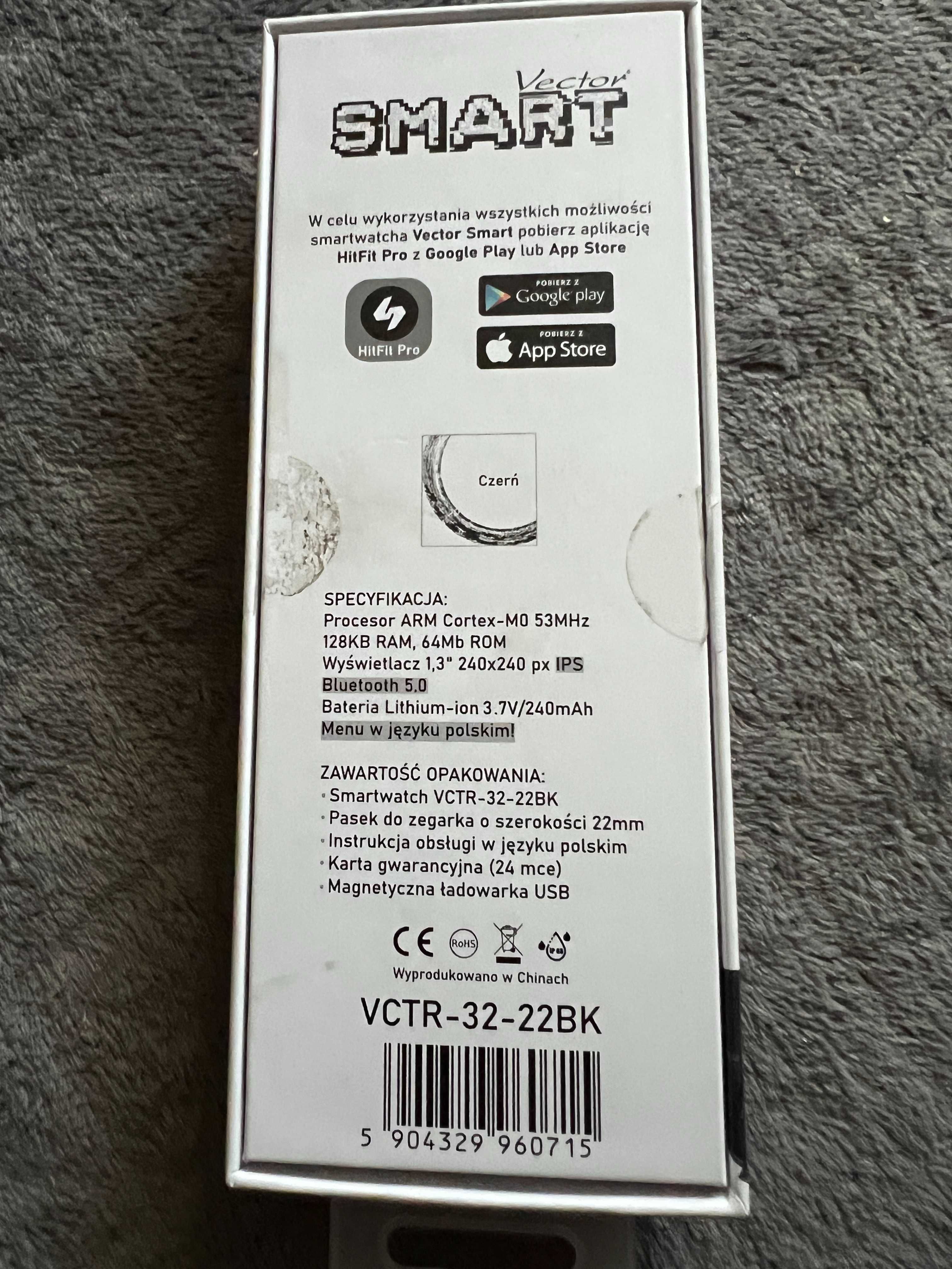VCTR-32-22BK Smartwatch