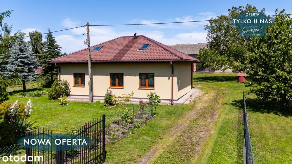 Gotowy do Zamieszkania Dom na Wsi z dużą działką!