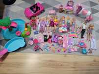 Duży zestaw Barbie