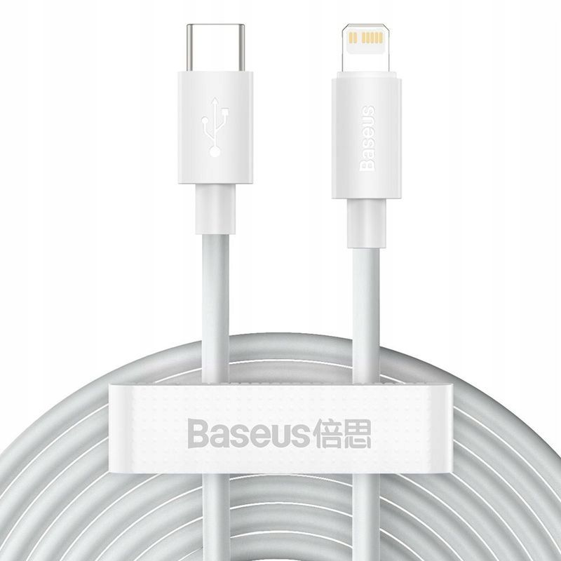 2X Baseus Kabel Usb-C Lightning 1,5M Do Iphone 20W
