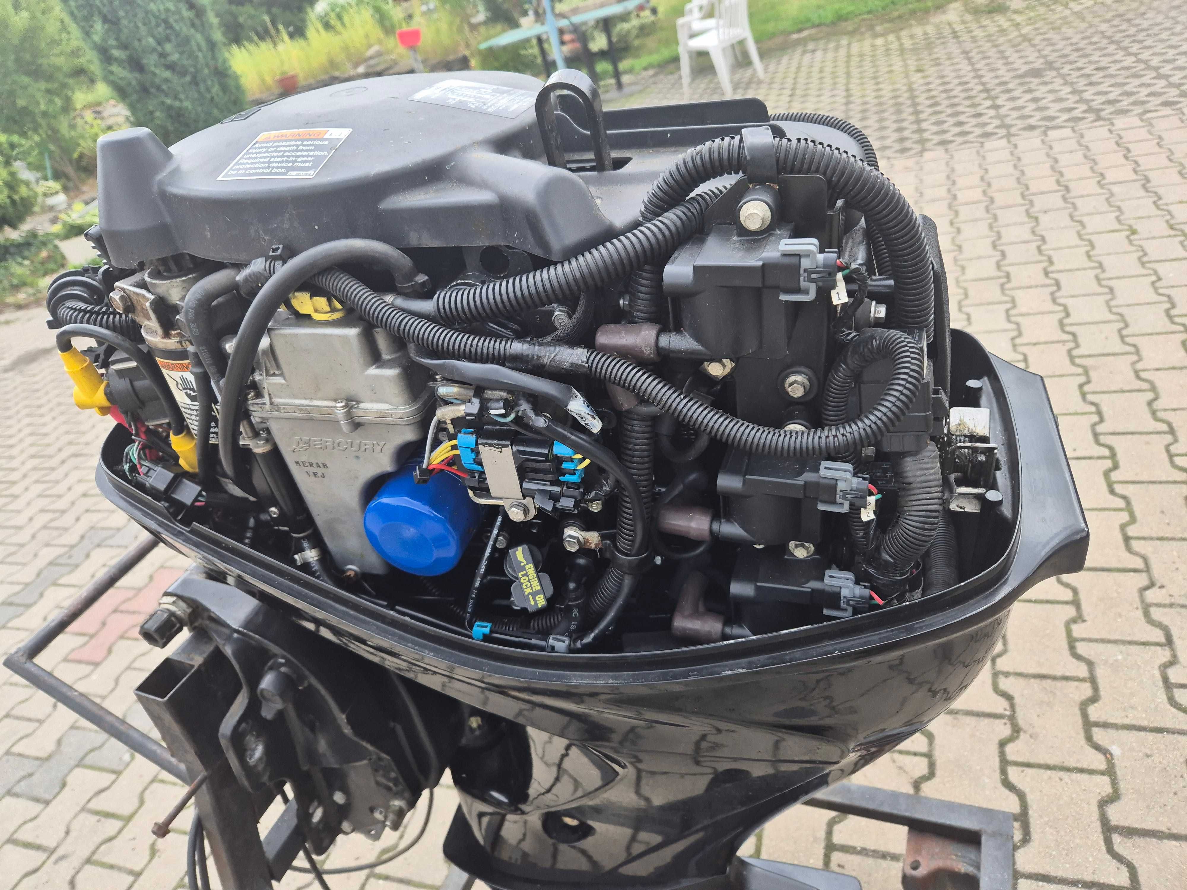 silnik zaburtowy Mercury 40  L manetka multizegar