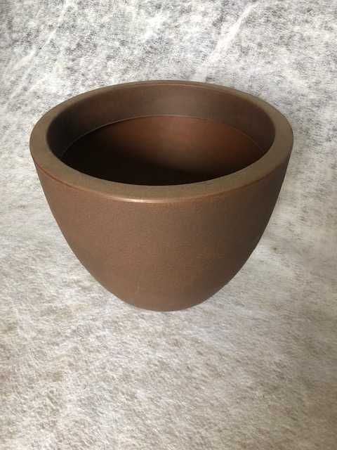 Vasos e Pratos - Bronze, Terracota e Azul  PVC (Vaso Tulipa 30 e 40 )