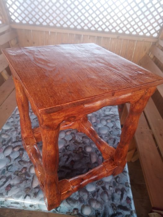 Табурет садовий, дерево