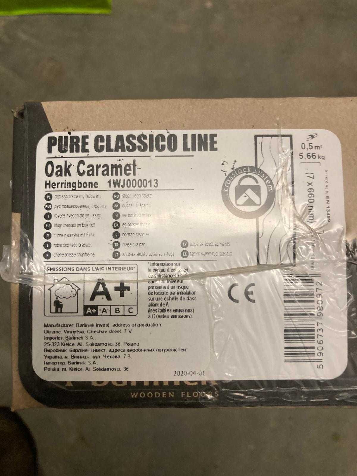 Deska Barlinecka trójwarstwowa PURE CLASSICO LINE Oak Caramel