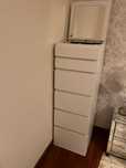 Cómoda MALM IKEA branca