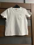 Tshirt  bialy Cocodrillo rozm 128