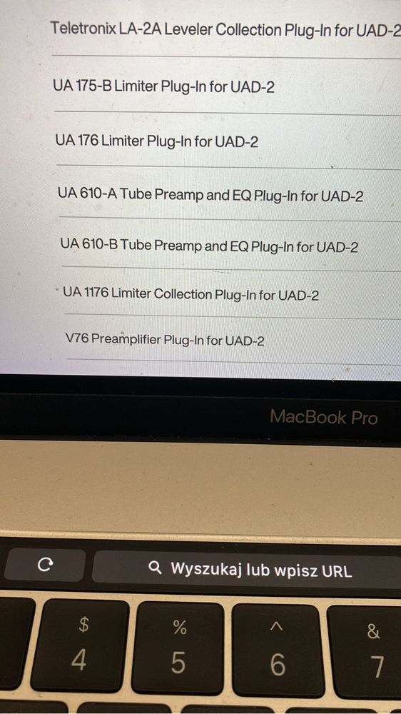 UAD-2 Sattelite QUAD CORE Thunderbolt + 84 pluginy