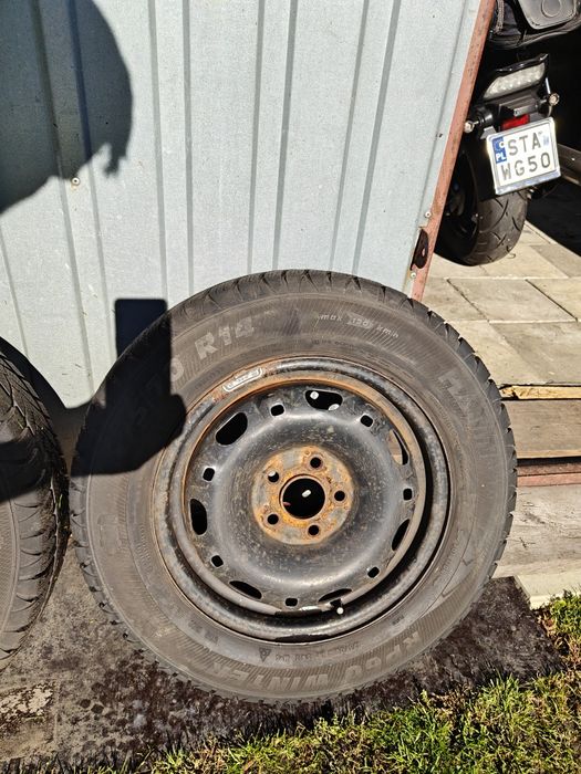 Koła /opony/felgi 5x100 R14 seat ibiza/VW polo/skoda