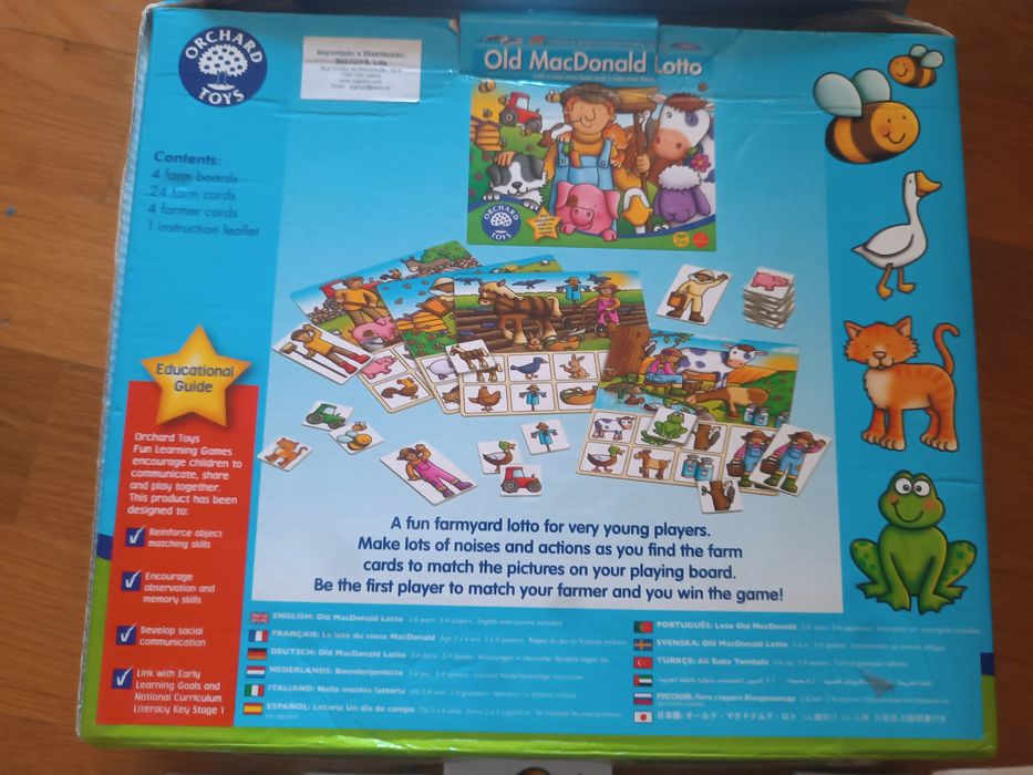 Jogo Old McDonald loto