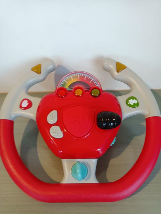 Interaktywna kierowca Battat zabawka dla dzieci dźwięk światło