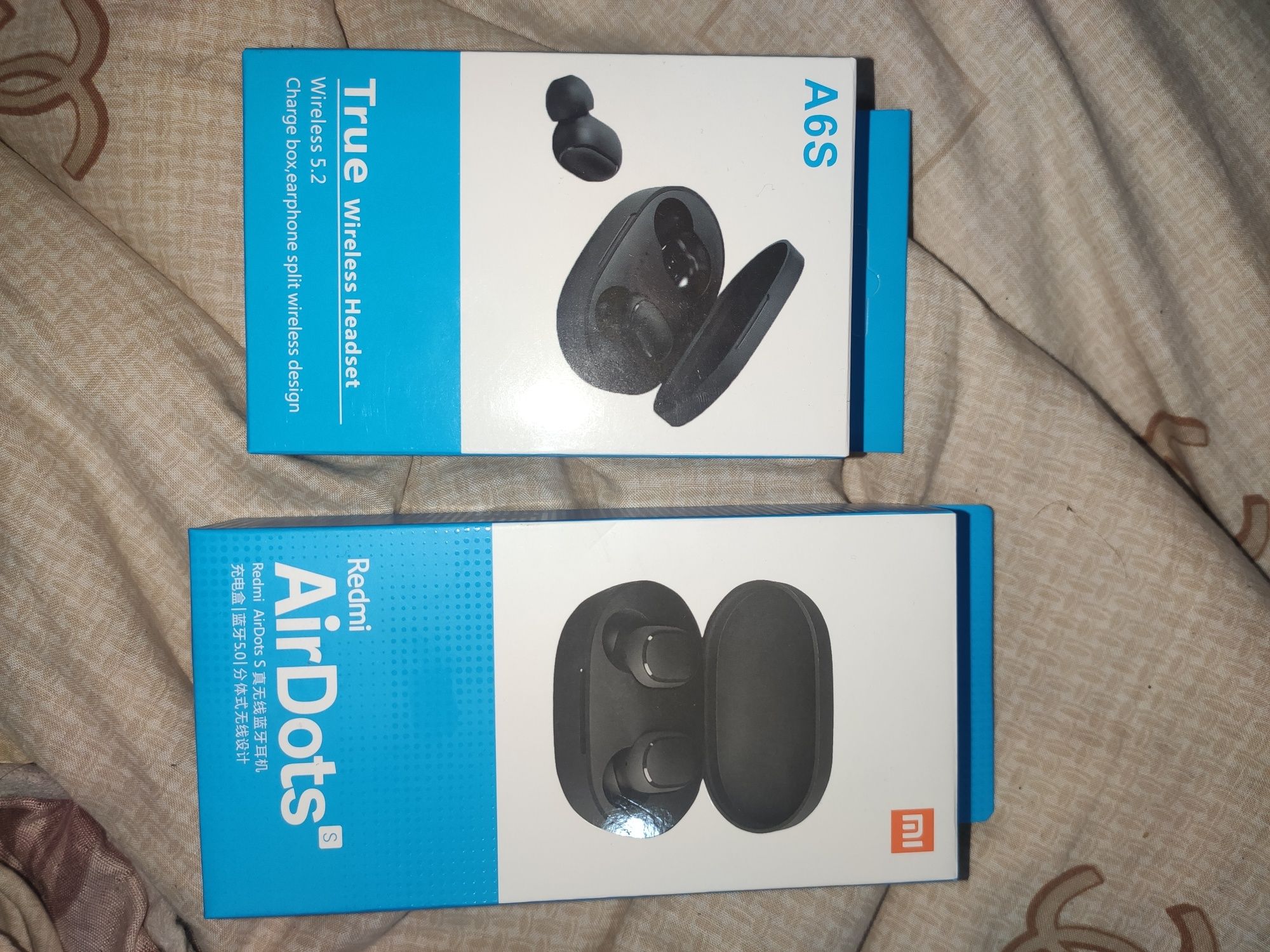 Redmi airdots 2 нові a6s buds 3