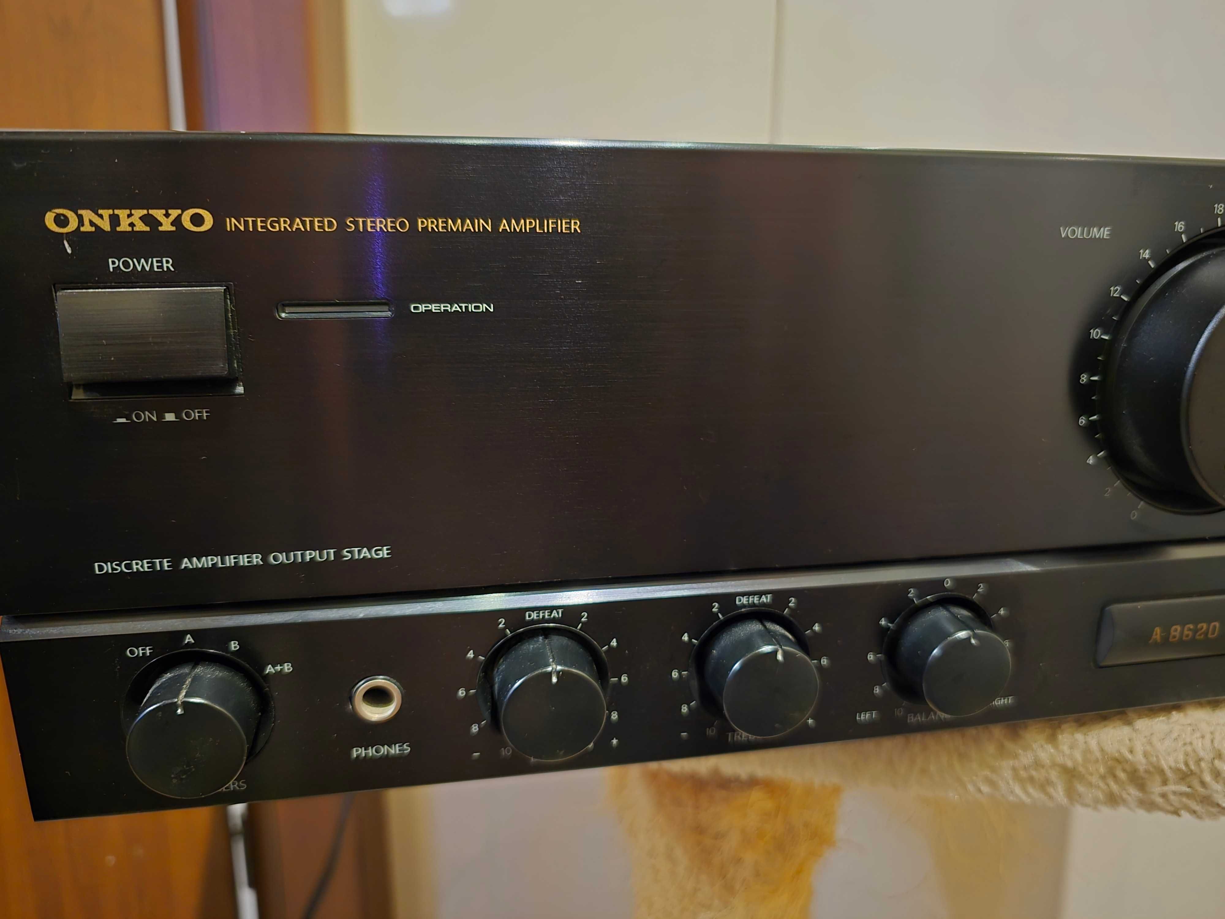 Wzmacniacz Onkyo A-8620 bardzo dobry stan