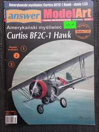 Model Kartonowy ModelArt 2006\03 Curtiss BF2C-1 Hawk + LASERY