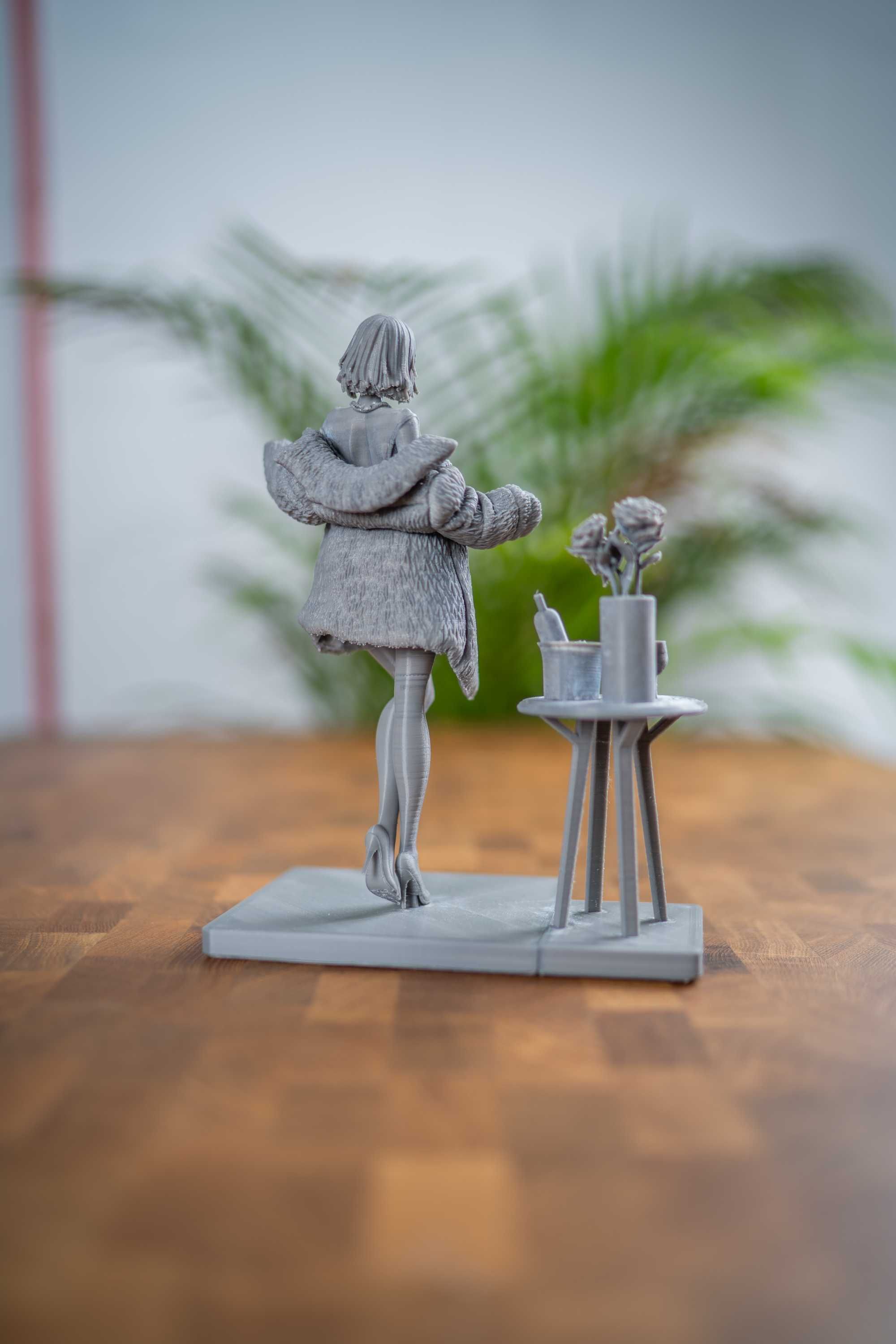 Fubuki Fan Art 3D Print Figurine
