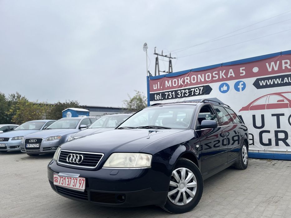 Audi A6 2.4 Benzyna//Klima//HAK//Grzane fotele//Zamiana