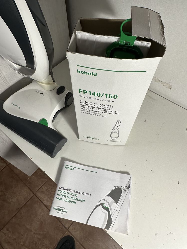 Vorwerk VK150 + EB370 odkurzacz pionowy