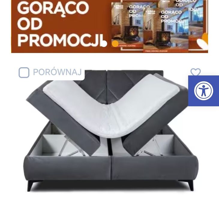 Sprzedam łóżko małżeńskie