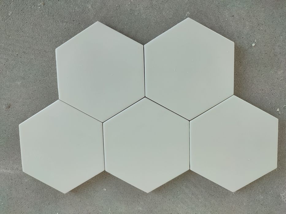 Płytki ścienne Equipe Hexagon White Mat - 3 opakowania