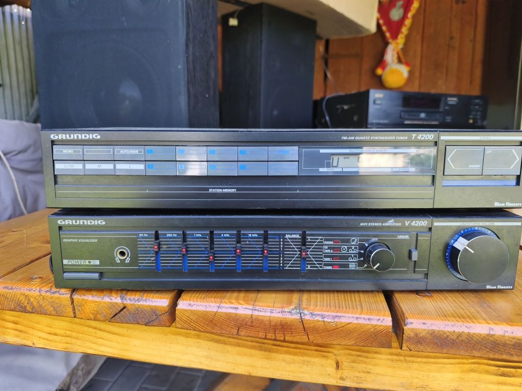 Tuner z aqualizerem marki Grundig