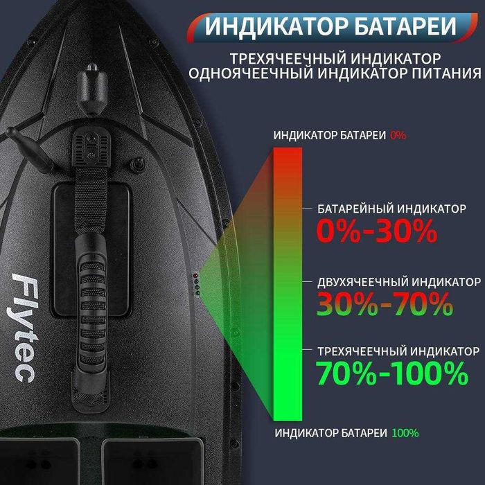 Кораблик для рыбалки  FLYTEC 2011-5 карповый  прикормочный рыбацкий