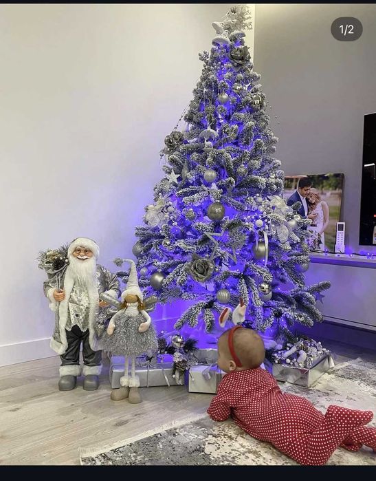 Ялинка лита засніжена 1,80