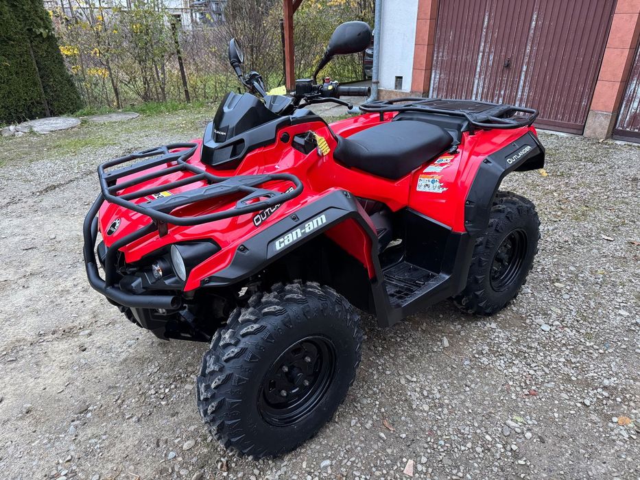 Can-Am Outlander 450 Zadbany 4X4 Homologacja Rejestracja DOINWESTOWANY Yamaha Suzuki