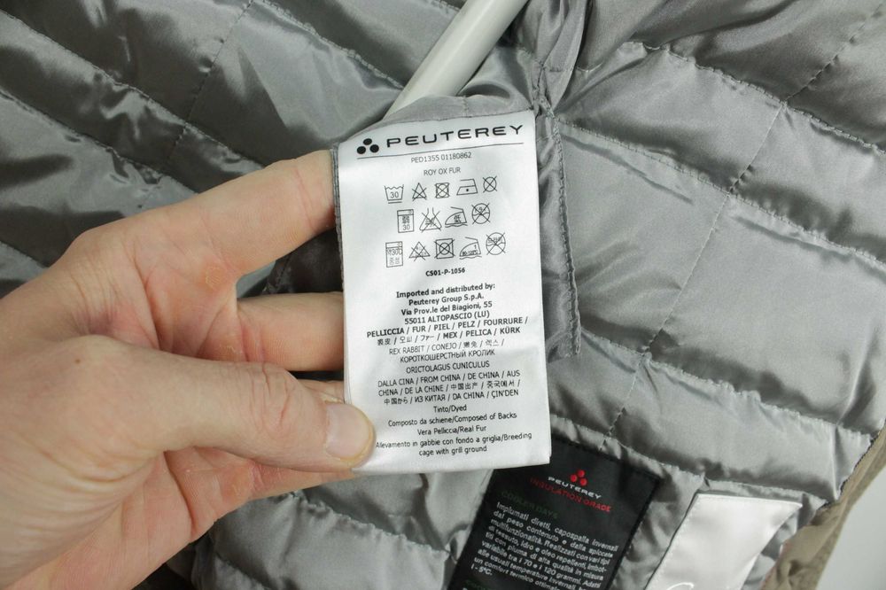 Італійська люкс куртка пуховик Peuterey Італія Оригінал ЗИМА Розмір Л