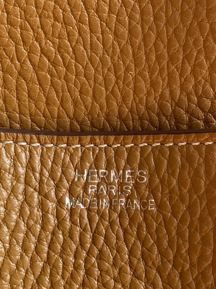 NOVO PREÇO Mala Tipo Hermès Birkin 40 Gold / Prata